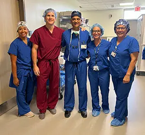 Dr Mehta and team