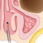 Sinuplasty surgery - step 4